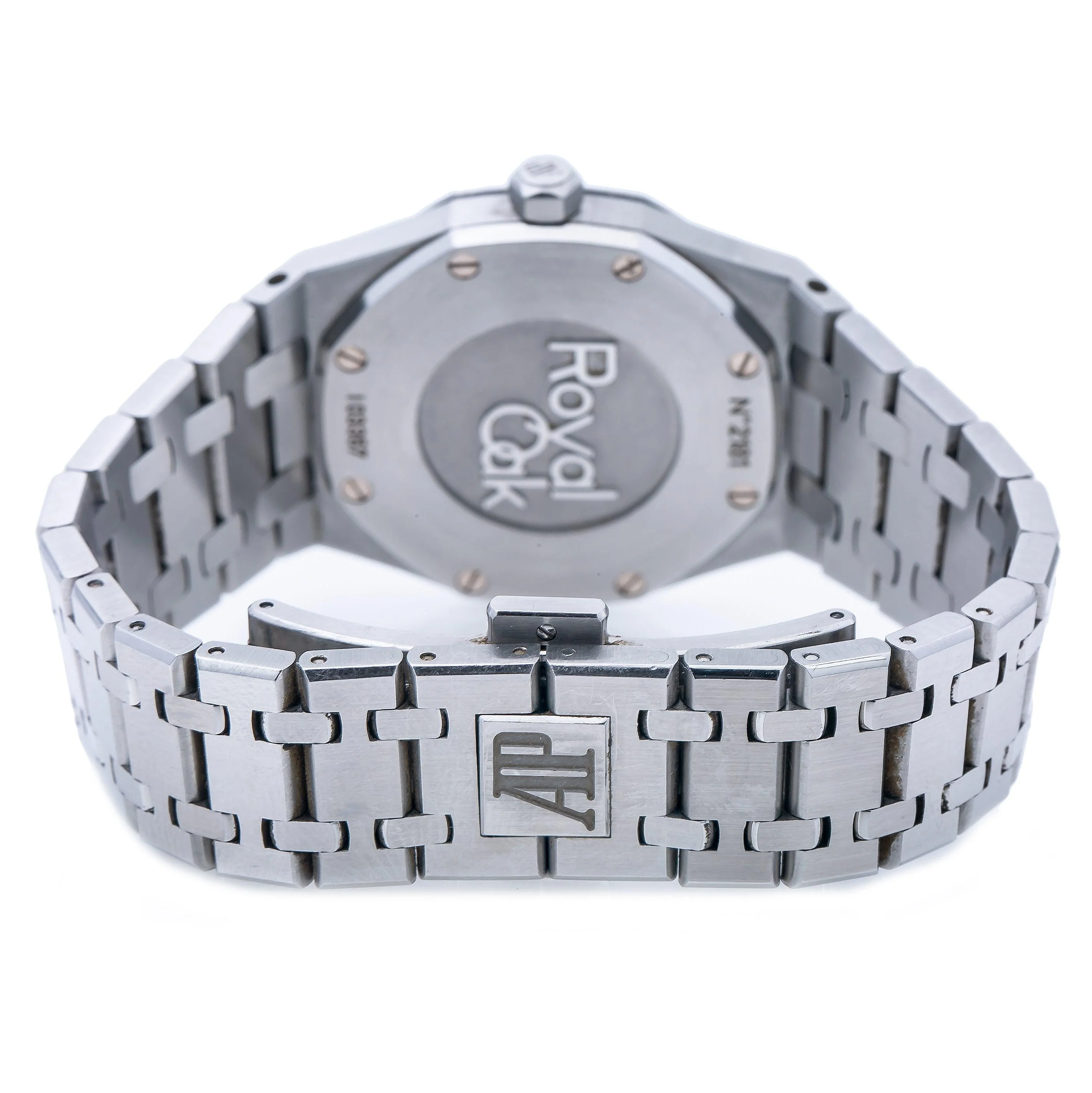 Audemars Piguet Royal Oak 33MM 67651ST.ZZ.1261ST.01 White Dial Diamond Bezel Stainless Steel Bracelet - Image 5