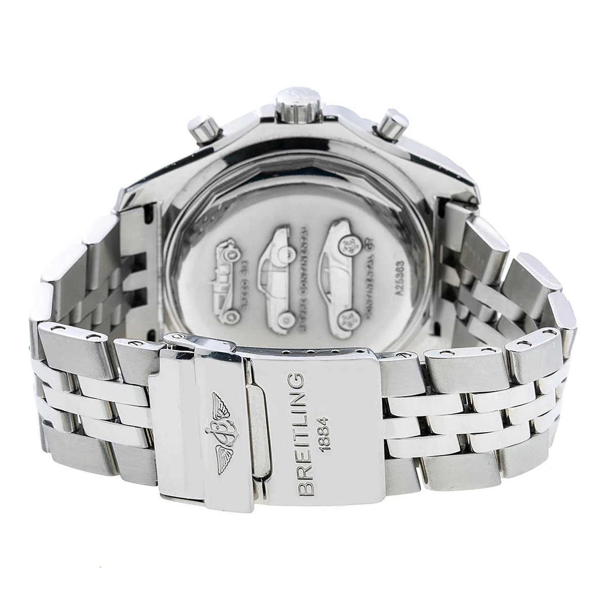 Breitling Bentley Motors 48MM A25362 Brown Dial Stainless Steel Bracelet - Image 5