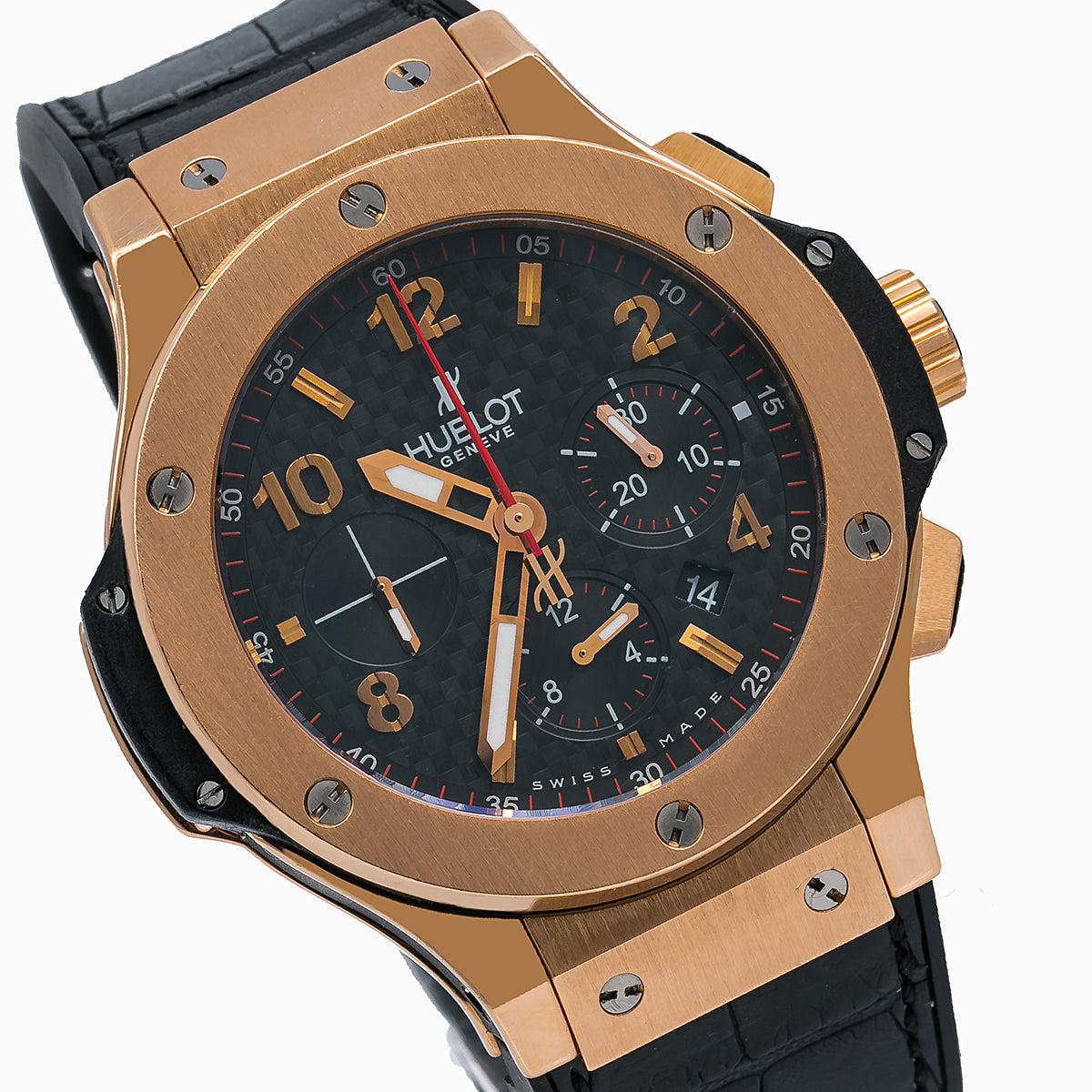 Hublot Big Bang 301.PX.1180.RX 44MM Black Dial With Leather Bracelet - Image 3