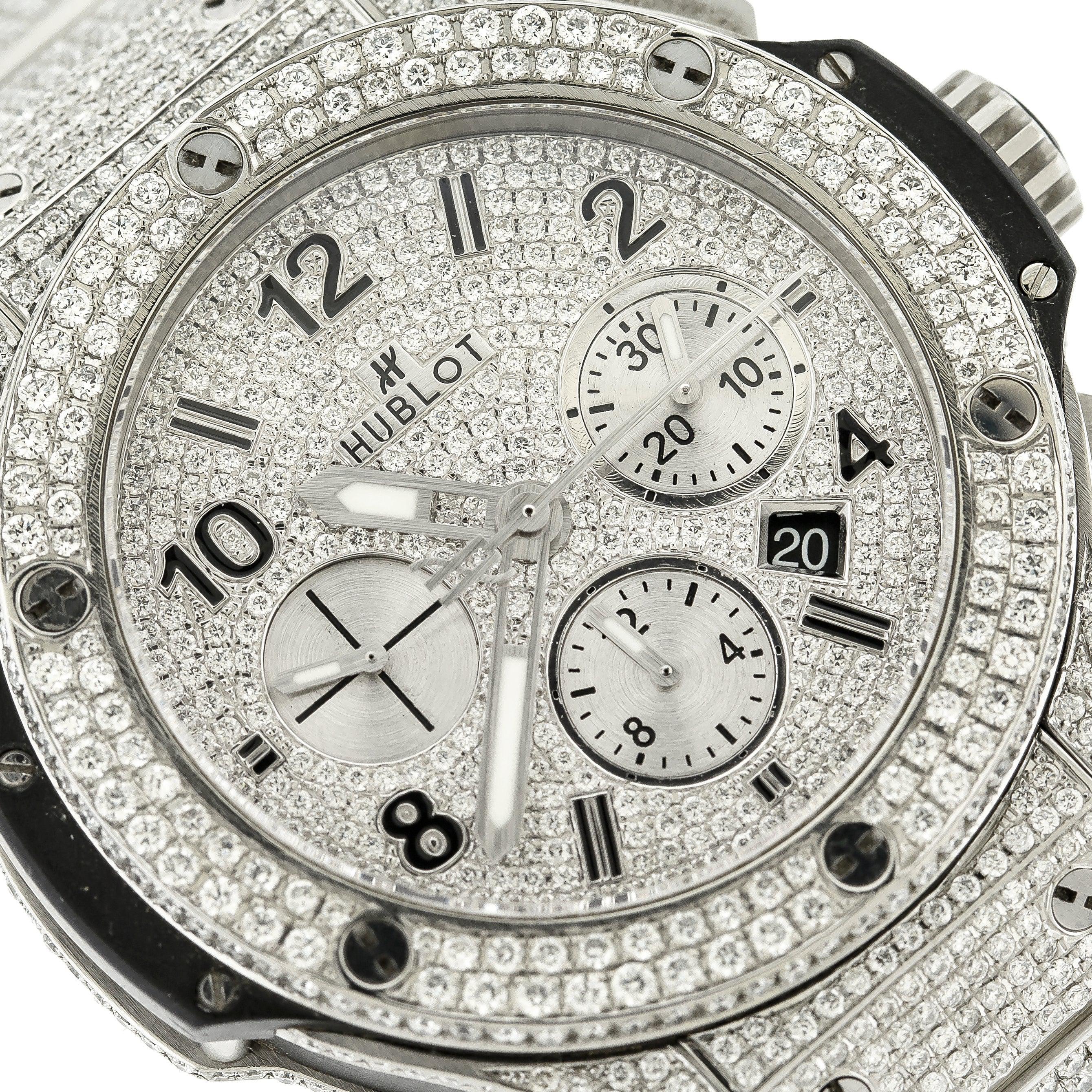 Hublot Big Bang 301.SX 44mm 16CT Diamond Watch - Image 4