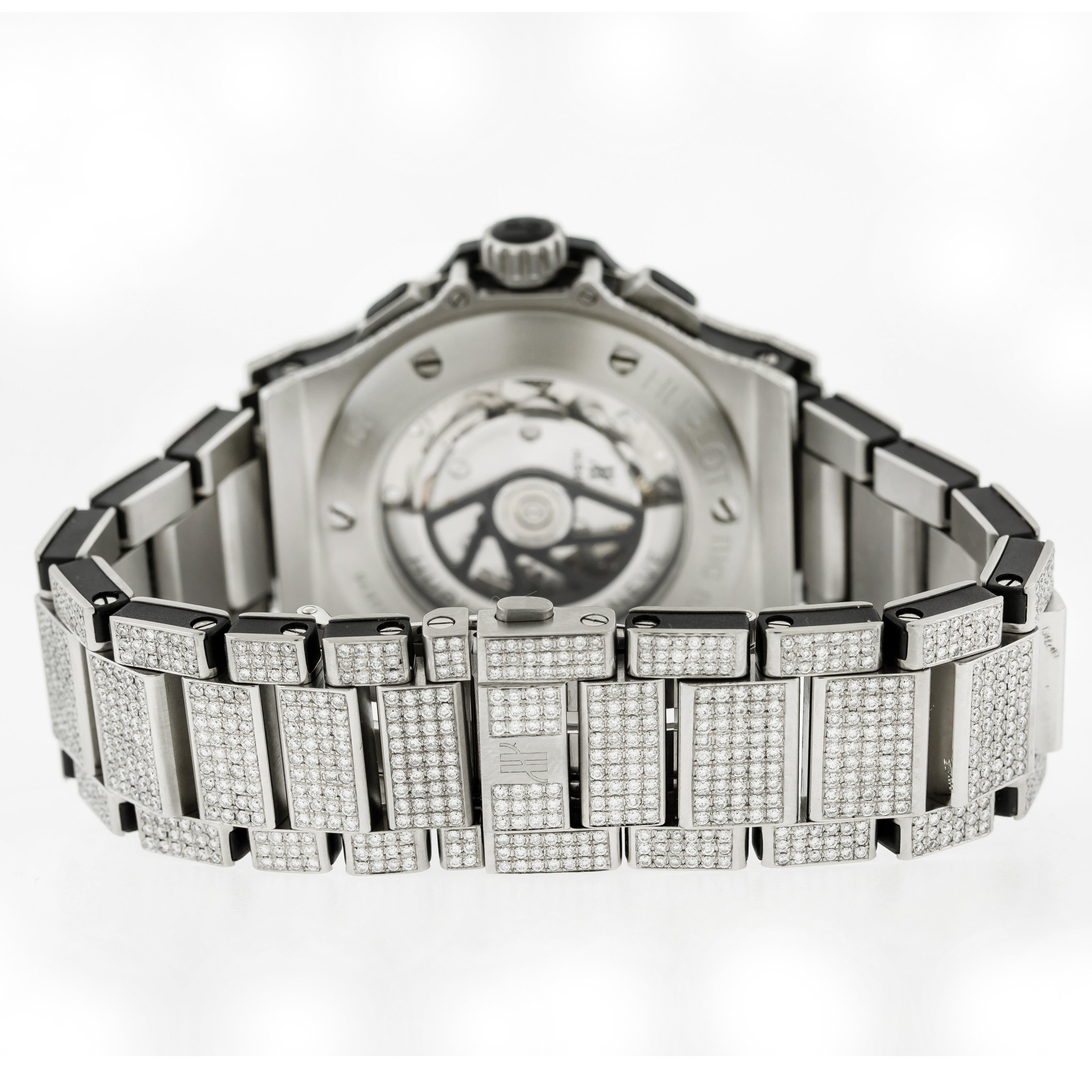Hublot Big Bang 301.SX 44mm 16CT Diamond Watch - Image 5