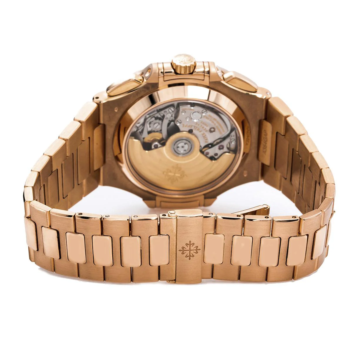 Patek Philippe Nautilus 40.5MM 5980/1R-001 Black Dial Rose Gold Bezel 18K Rose Gold Bracelet - Image 8