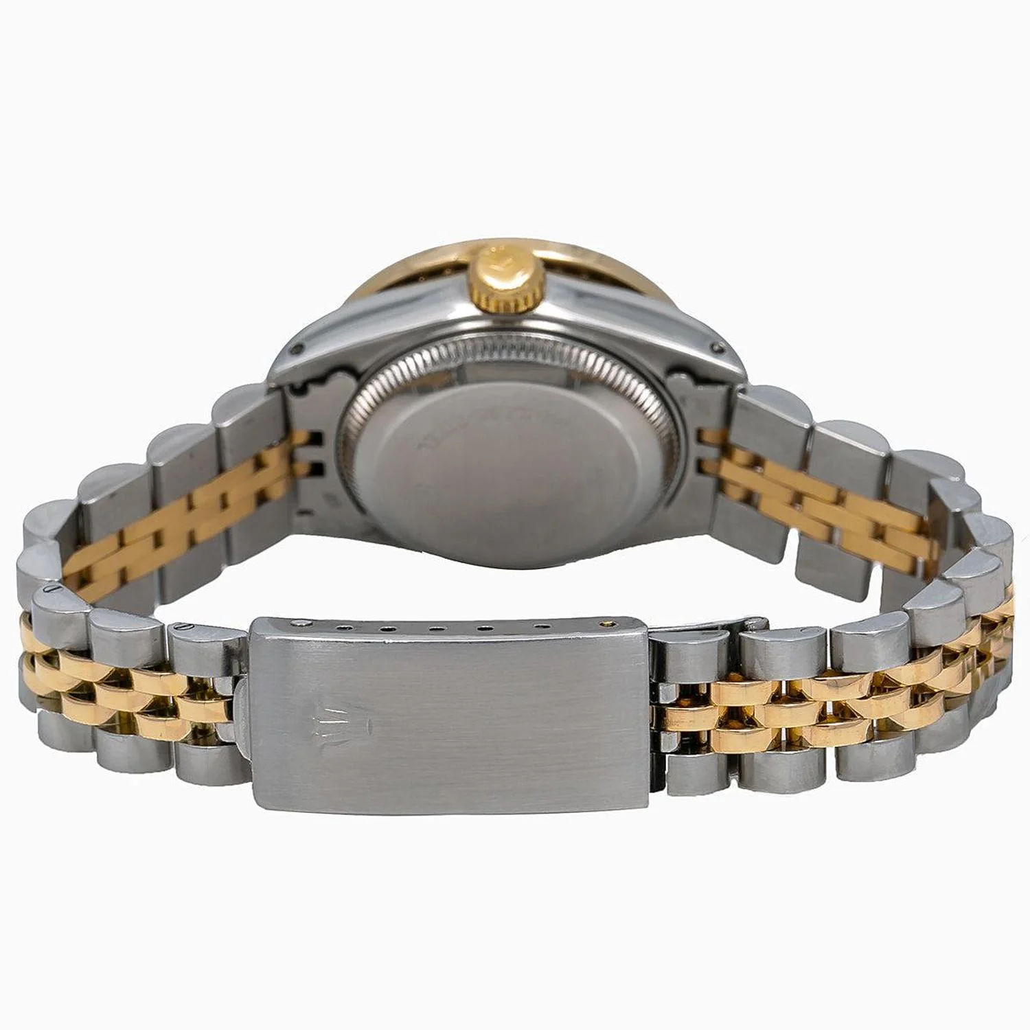 Rolex Datejust 26MM 69173 Pink Mother of Pearl Diamond Dial Diamond Bezel Two Tone Yellow Gold Jubilee Bracelet 0.9ct - Image 5