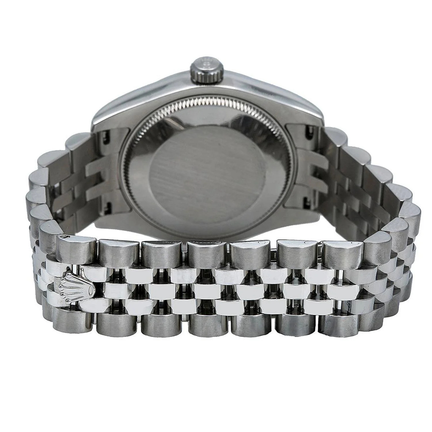 Rolex Datejust 31MM 178240 Black Dial Smooth Bezel Stainless Steel Jubilee Bracelet - Image 5