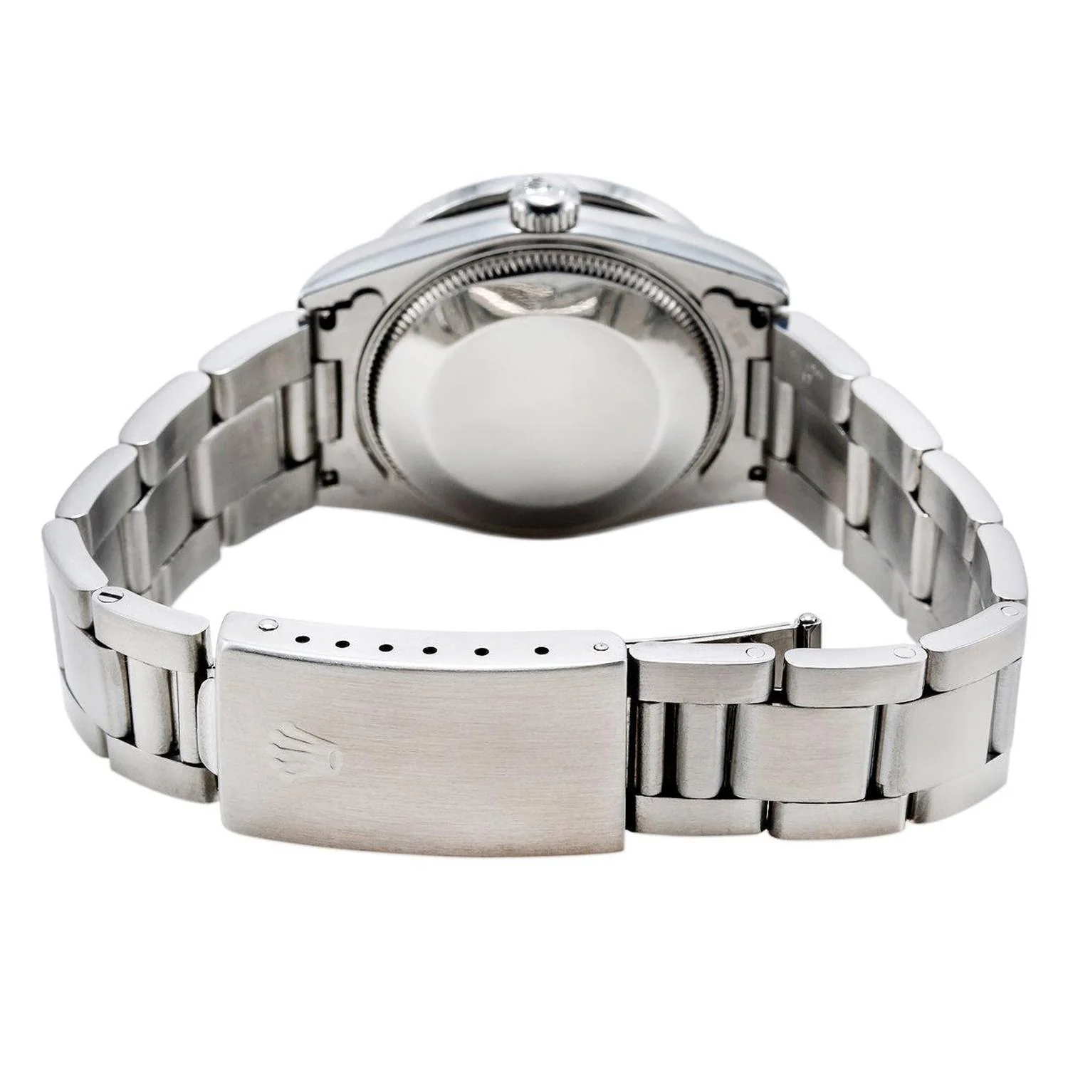 Rolex Datejust 31MM 68240 Blue Diamond Dial Diamond Bezel Stainless Steel Oyster Bracelet 1.05ct - Image 6