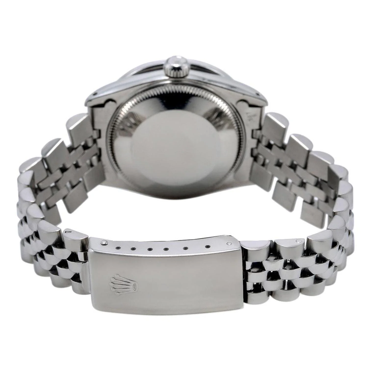 Rolex Datejust 31MM 68274 Silver Diamond Dial Diamond Bezel Stainless Steel Jubilee Bracelet 1.05ct - Image 5
