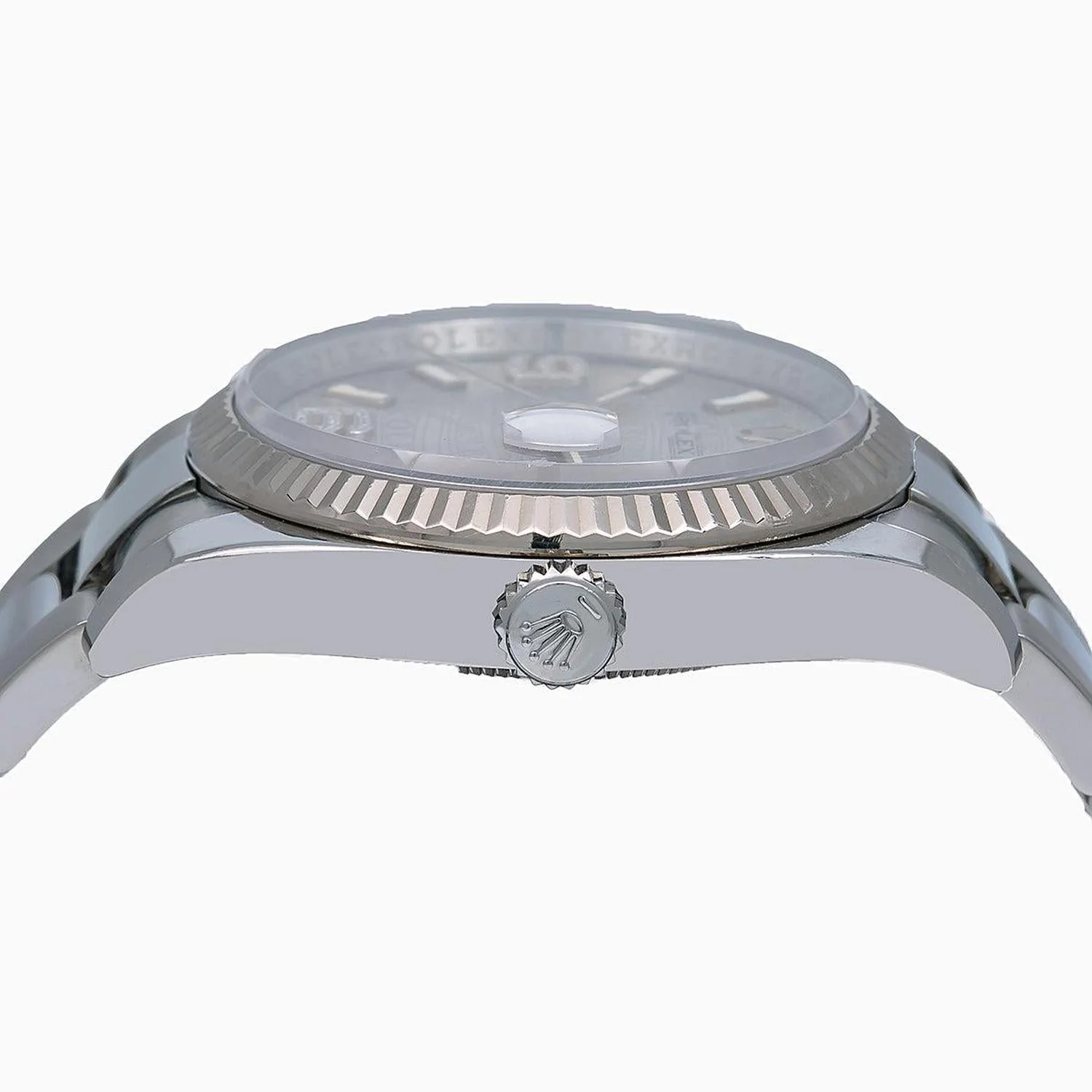 Rolex Datejust 36MM 116234 Silver Wave Arabic Diamond Dial Fluted Bezel Stainless Steel Oyster Bracelet - Image 4