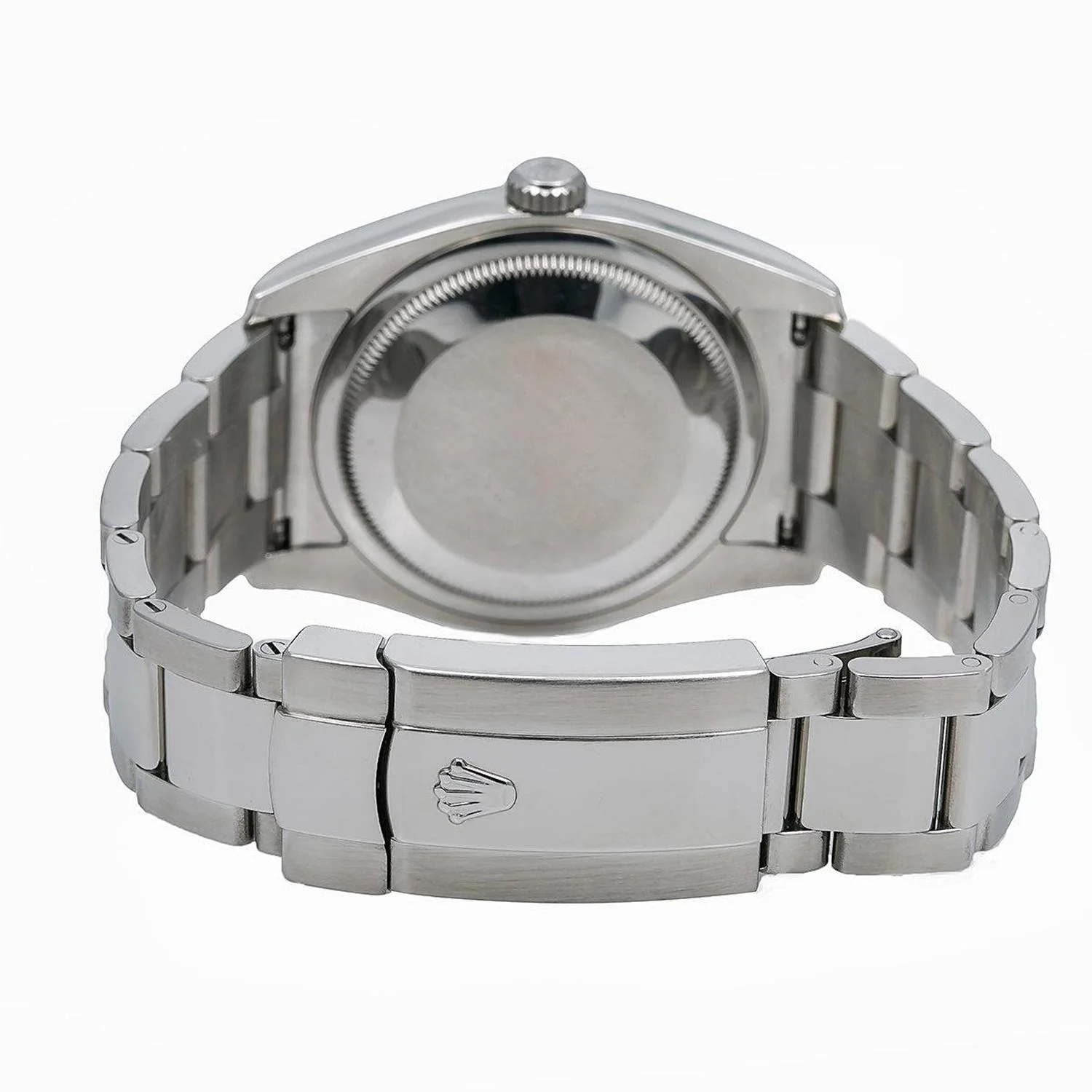 Rolex Datejust 36MM 116234 Silver Wave Arabic Diamond Dial Fluted Bezel Stainless Steel Oyster Bracelet - Image 5