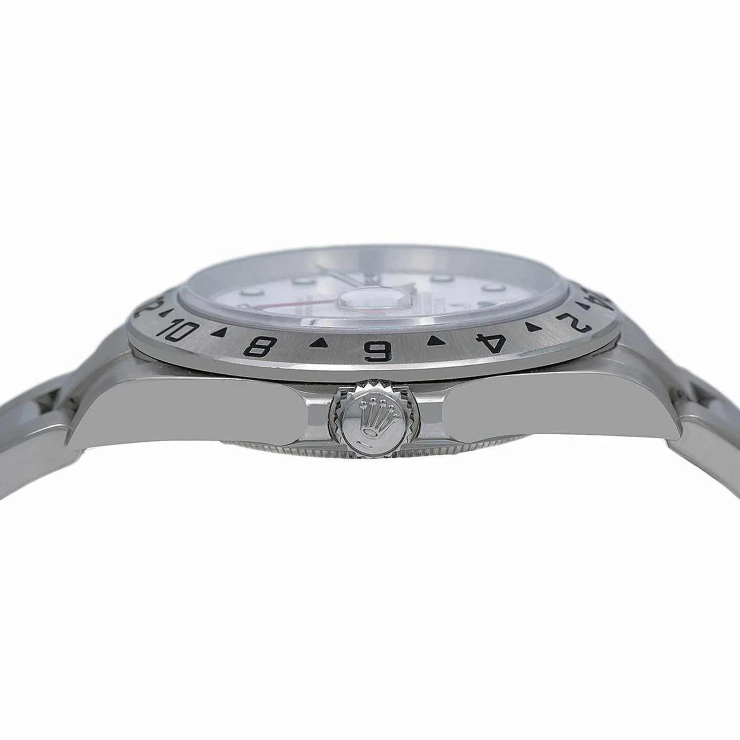 Rolex Explorer II 40MM 16570 Polar White Dial Stainless Steel Bezel Stainless Steel Oyster Bracelet - Image 3