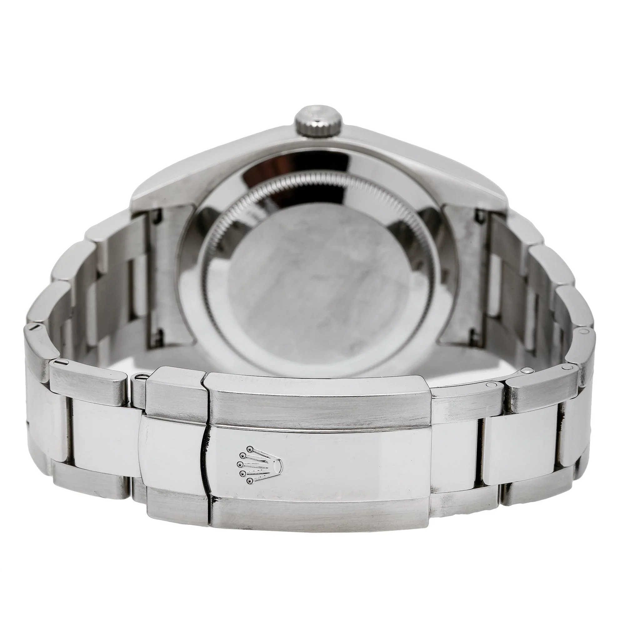 Rolex Oyster Perpetual 39MM 114300 Gray Dial Smooth Bezel Stainless Steel Oyster Bracelet - Image 6