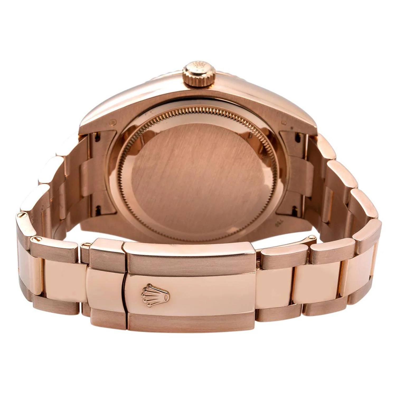 Rolex Sky-Dweller 42MM 326935 Chocolate Arabic Dial Fluted Bezel 18K Rose Gold Oyster Bracelet - Image 6