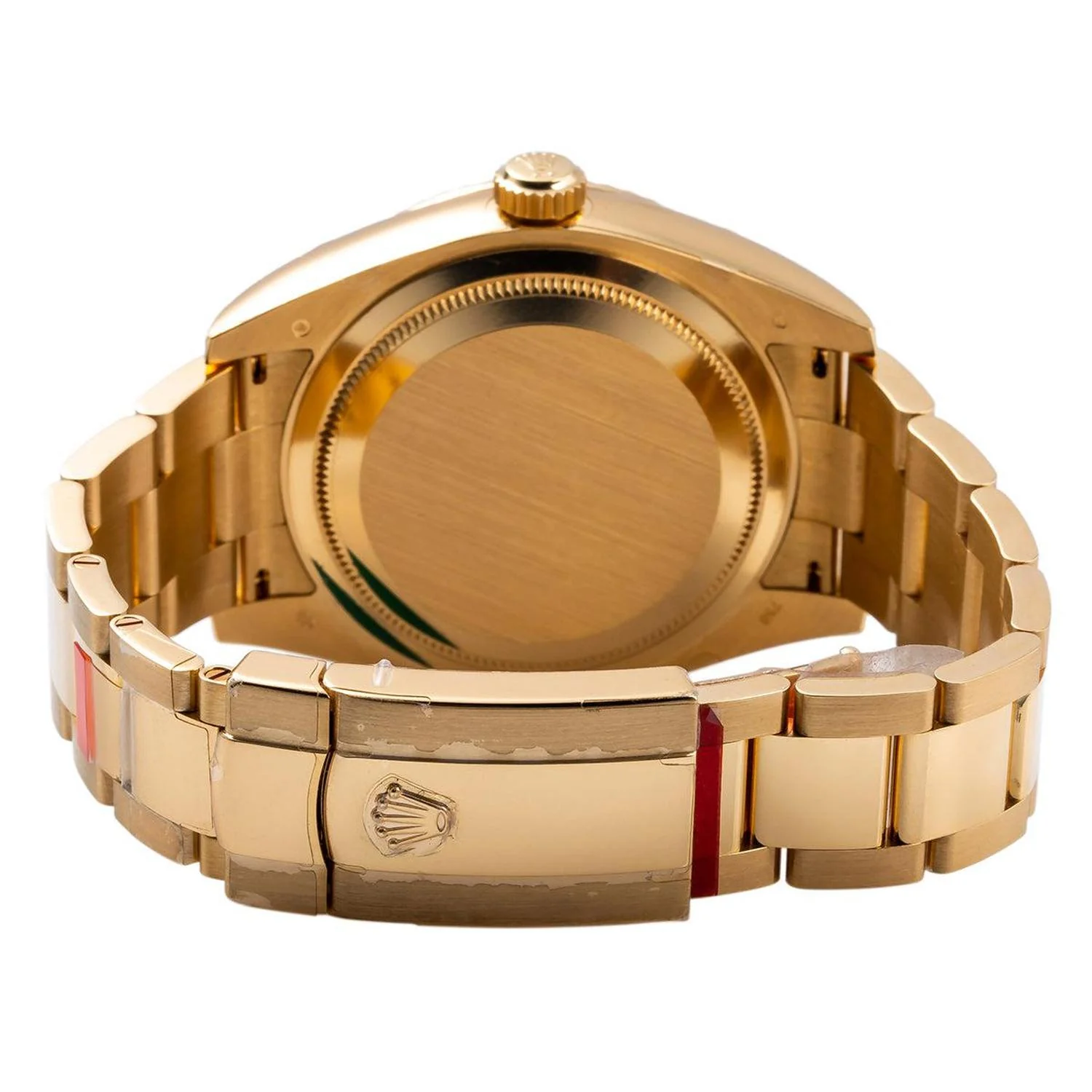 Rolex Sky-Dweller 42MM 326938 Champagne Dial Fluted Bezel 18K Yellow Gold Oyster Bracelet - Image 4